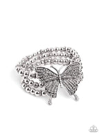 First WINGS First - White Butterfly Bracelet