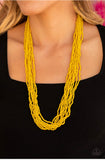 Congo Colada - Yellow Necklaces