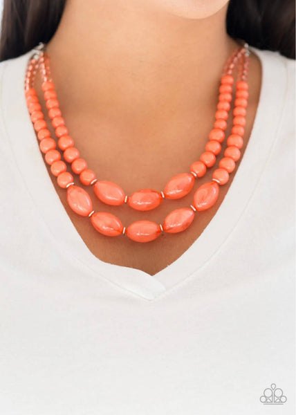 Sundae Shoppe - Orange Necklaces