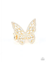 Flauntable Flutter - Gold Rings