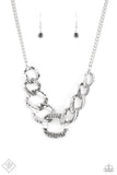 Bombshell Bling - Silver Fashion Fix Necklaces
