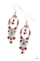 Sophisticated Starlet - Red  Earrings