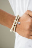 Desert Dove Bracelets-Lovelee's Treasures -bracelets,jewelry,stretchy band,white