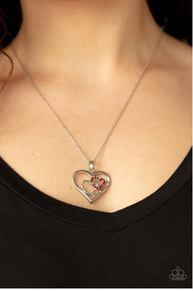 CUPID CHARM Red Necklaces