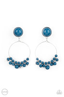 Cabaret Charm - Blue Earrings