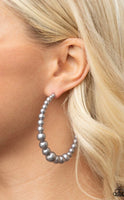 Glamour Graduate - Silver Earrings