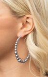 Glamour Graduate - Silver Earrings