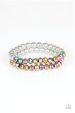 Chroma Color Multi- Bracelets-Lovelee's Treasures-bracelets,iridescent,jewelry,metallic crystal like beads,oil spill