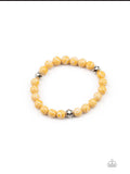 Awakened - Yellow  Bracelets  New Arrivals-Lovelee's Treasures-bracelets,jewelry,new arrivals,stretchy band,yellow