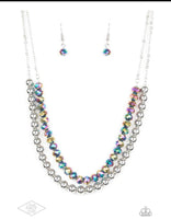Color Of The Day Necklaces-Lovelee's Treasures-multi,necklaces,oil spill,silver