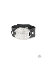 Better Recognize - Black Bracelets-Lovelee's Treasures-adjustable snap closure,black,bracelets,jewelry,leather